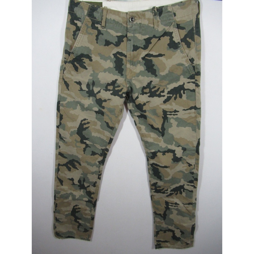 Levi's Gridley Camo Elmwood Chino Pants Men 29x30 Cotton 55688
